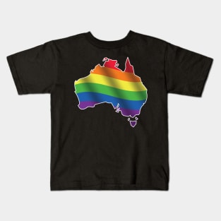 Australia Pride LGBTQ Kids T-Shirt